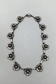 Georg Jensen 
Sterling Silver 
Necklace No 30A
Measures 
42,5cm / 16.73 
inch 
Weight: 54,2 
...