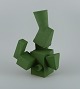 Christina Muff, 
Danish 
contemporary 
ceramicist (b. 
1971).
Unique cubist 
stoneware 
sculpture in 
...