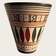 Bornholm 
ceramics, 
Michael 
Andersen, Vase 
with pattern, 
#4182, 15cm 
high, 7cm / 
13.5cm in ...