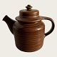 Arabia, Teapot, 
Brown, No. 10- 
69, 23cm wide, 
17cm high *Nice 
condition*