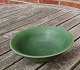 Kähler art 
pottery and 
ceramics, 
Denmark. 
Beautiful and 
well-kept bowl 
with greem 
glaze, in ...