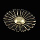 A. Michelsen. 
Gilded Silver 
Daisy Brooch / 
Pendant with 
Black Enamel. 
50mm.
Crafted by A. 
...