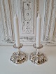 Pair of very 
beautiful 
candlesticks in 
silver 
Stamped 830s 
Height 10 cm.