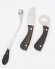 A set of 3 
cutlery parts 
with horn 
handles and 
steel from 
around the 
1960s.
Measurements 
in cm: ...