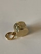 Drum pendant 14 
karat gold
Stamped 585 
HGr
Measures 9.42 
mm approx
Checked by a 
jeweler and ...