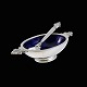 Georg Jensen. 
Large Sterling 
Silver Salt 
Cellar #658 and 
Spoon 104 - 
Acanthus / 
Dronning.
Blue ...