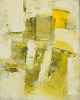 Pär Lindblad 
(1907-1981), 
Swedish artist.
Abstract 
composition.
Oil on canvas.
Mid 20th ...