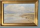 Gunnar 
Bundgaard, 1920 
- 2005. 
Oil on canvas 
in gilded 
wooden frame. 
Signed G. ...