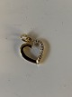 Heart Pendant 
with brilliant 
in 14K gold
Stamped 585
Height 16.53 
cm approx
Thickness 1.69 
mm ...