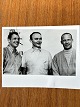 NASA: Small 
original black 
and white 
photograph of 
the three 
Apollo 11 
astronauts Neil 
...