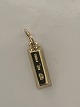 Gold bar in 
pendant #8 
karat Gold
Stamped 333 
PIN
Goldsmith: 
1992-1993 
Goldsmith I/S 
v/J. ...