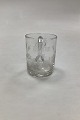 Children's 
glass with 
inscription: 
The good girl. 
Measures 6.5 
cm / 2.55 
inches.
Small crack 
...