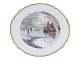 Royal 
Copenhagen 
White Curved 
with gold edge, 
luncheon plate 
decorated with 
ships.
This was ...
