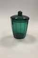 Large Lidded 
Canister in 
Green Glass 
Josef Hofmann 
Style
Measures 21cm 
x 13,5cm (8.27 
inch x ...