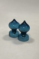Bertil Vallien 
Boda Glass Blue 
Series Salt and 
Pepper Shaker
Measures 7,3cm 
/ 2.87 inch