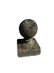 Stone gate post 
/ ball from the 
beginning of 
the 20th 
century.
Dimensions in 
cm: H:42.5 W:30 
D:30
