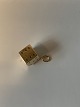Cube in pendant 
#14 carat Gold
Stamped 585
Goldsmith: 
unknown
Height 19.59 
mm
Width 10.40 mm 
...