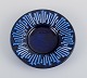 Carl-Harry 
Stålhane for 
Rörstrand, 
"Andalusia", 
ceramic low 
bowl in deep 
blue ...