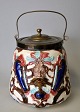 German faience 
biscuit bucket, 
approx. 1880. 
Polychrome 
decorated. 
Decoration in 
the form of ...