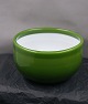 Holmegaard 
Danish 
art-glass, 
Palet bowl of 
dark green 
glass. 
Design: 
Michael Bang
The bowl is 
...