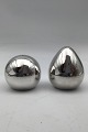 A. Michelsen 
Arne Jacobsen 
Sterling Silver 
Salt / Pepper 
Set Measures 
respectively 
4.5 cm og 6 ...