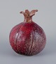 Linda Mathison, 
Swedish 
contemporary 
ceramist, 
unique ceramic 
vase, organic 
shape, red ...