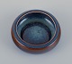 Carl Harry 
Stålhane 
(1920-1990) for 
Rörstrand, 
ceramic bowl 
with blue and 
brown glaze.
Mid-20th ...