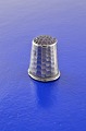 Thimbles 830s 
silver with 
glass. With 
traces of use, 
see pictures.