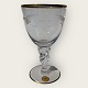 Lyngby Glas, 
Seagull Crystal 
glass with cuts 
and gold rim, 
Red wine, 13cm 
high, 7cm in 
diameter ...