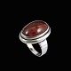 Hermann 
Siersbøl - 
Denmark. 
Sterling Silver 
Ring with 
Amber.
Designed and 
crafted by 
Hermann ...