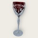 Bohemian 
crystal glass, 
Wine glass with 
cuts, Bordeaux, 
21.5cm high, 
7cm in diameter 
*Perfect ...