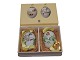 Two Royal 
Copenhagen 
Easter egg with 
original ribbon 
and box.
Factory first.
Measures 6.0 
...