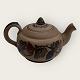 Bornholm 
ceramics, 
Hjorth, Teapot, 
23cm wide, 
Stamp 140 *Nice 
condition*