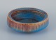 Gunnar Nylund 
for Rörstrand, 
ceramic bowl 
with glaze in 
blue and brown 
tones.
Mid-20th ...