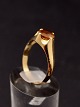 14 carat gold 
ring size 62-63 
with citrine 
from goldsmith 
Kjeld Jacobsen 
Copenhagen item 
no. 539939