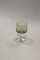 Mandalay Green 
White Wine 
Glass, Low. 
11.8 cm H. 
Holmegaard. 
Design af Per 
Lütken 1962