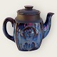 Bornholm 
ceramics, 
Søholm, Teapot 
with blue 
glaze, No. 
2386, 20cm 
high, 21cm wide 
*Nice 
condition*