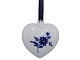 Royal 
Copenhagen 
Annual Heart 
with blue 
flower.
Factory first.
Measures 7.5 
by 6.5 ...