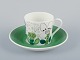 Stig Lindberg 
for 
Gustavsberg, 
Sweden. Rare 
"Tahiti" coffee 
cup with  
saucer. 
Hand-painted 
with ...