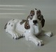 01 Lyngby 
Cocker Spaniel 
Puppy 10 x 18 
cm Marked with 
a Royal Crown 
Handpainted, 
Copenhagen Made 
...