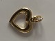 Heart Pendant 
#14 carat Gold
Stamped 585
Height 11,58 
mm
Width 10,44 mm
Nice and well 
...