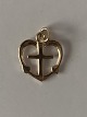 Faith, hope and 
love Pendant 
#14 carat Gold
Stamped 585
Height 12.75 
mm
Width 11.48 mm
Nice ...