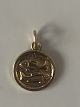 Zodiac fish 
Pendant #14 
carat Gold
Stamped 585
Height 13.17 
mm
Width 11.10 mm
Nice and well 
...