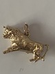 Taurus pendant 
#14 carat Gold
Stamped 585
Height 13.08 
mm
Width 24.61 mm
Nice and well 
...