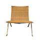 Poul Kjærholm; 
PK22, design 
chair in 
original 
condition, with 
steel frame and 
original 
wicker. ...