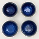 Bornholm 
ceramics, 
Søholm, 4 small 
bowls, 7cm in 
diameter *Nice 
condition*