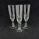 Height 17 cm.
Four fine 
champagne 
flutes from 
French Saint 
Louis, only 
sold together.
They ...