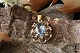 Beautiful 
vintage pendant 
in 14 carat 
gold, with 
inlaid blue 
stone. Can be 
used as a 
pendant for ...