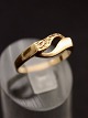 8 carat gold 
ring size 55-56 
from goldsmith 
Herman Siersbøl 
Copenhagen item 
no. 546519