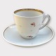 Bing & 
Grondahl, 
coffee cup with 
painted roses, 
7.2 cm in 
diameter, 6.5 
cm high, *With 
wear and ...